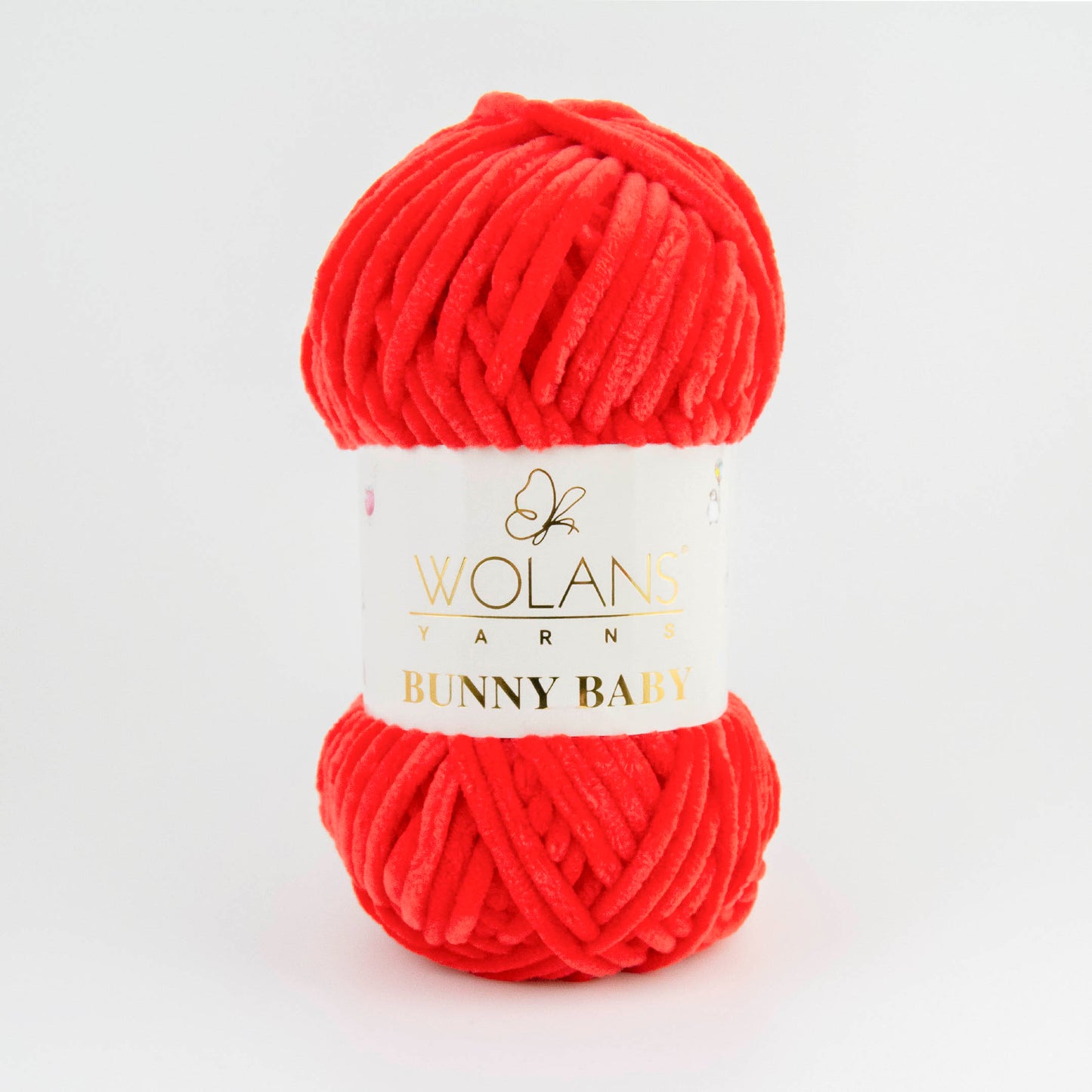 Wolans Bunny Baby - Bright Red 100-08