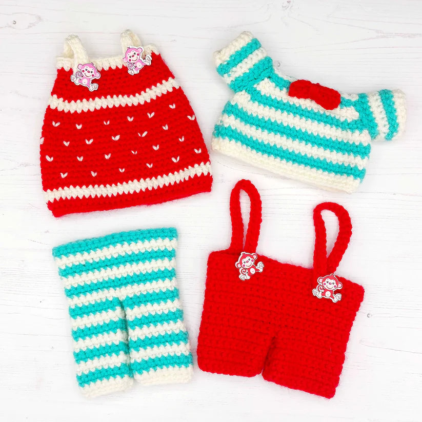 Wee Woolly Wonderfuls - Archie and Gracie The Monkeys