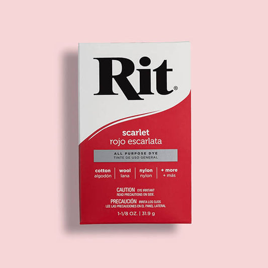Rit All-Purpose Powdered Dyes - Scarlet Red