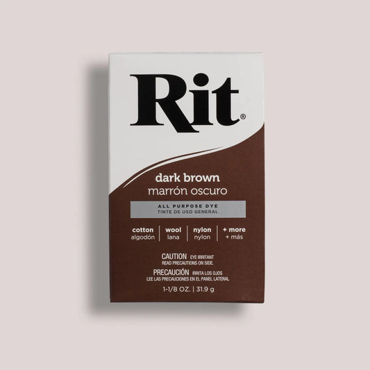 Rit All-Purpose Powdered Dyes - Dark Brown