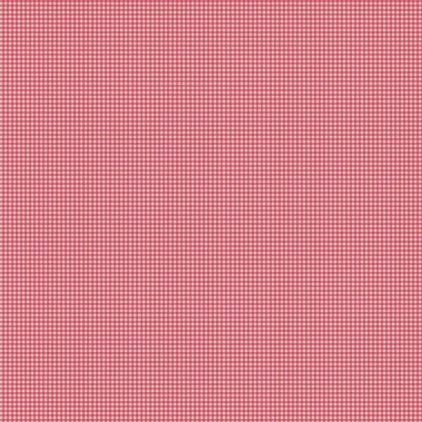 100% Cotton Petite Fleur Gingham Pink