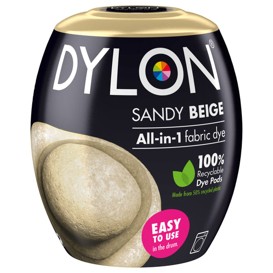 Dylon Machine Dye Pod - Sandy Beige 10