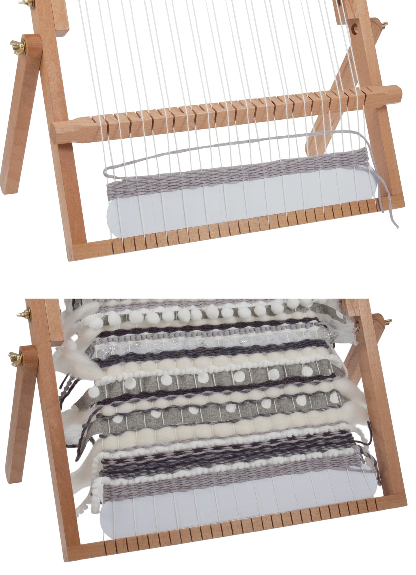 Weaving Loom: Extendable: Beech Wood
