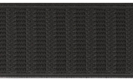 Elastic Ribbed - Black
