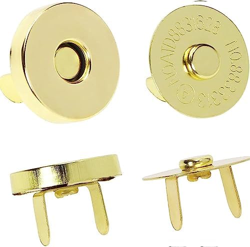 Magnetic bag Fastener-Gold Colour