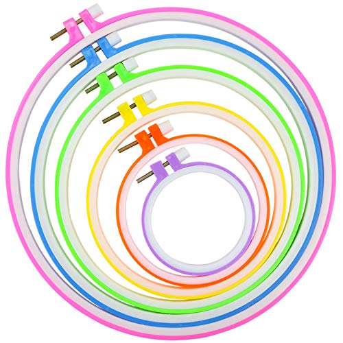 Plastic Embroidery Hoop 7" 18cm Inner size