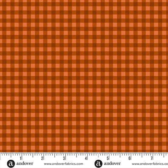 100% Cotton Harvest Home Cosy Plaid By Amy Latta Fall - Andover