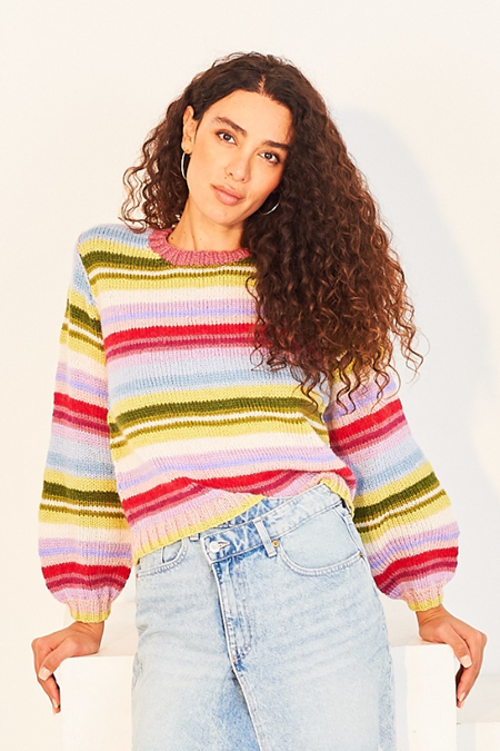 Stylecraft Knitting Pattern 10145 Sweaters