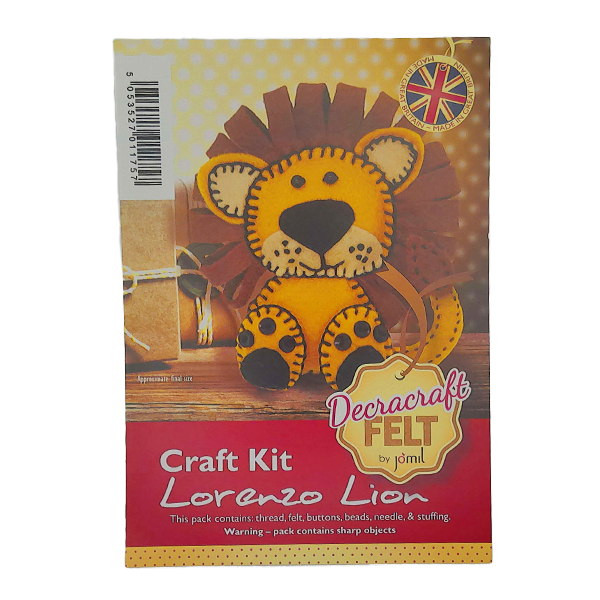 Lorenzo Lion Felt Kit