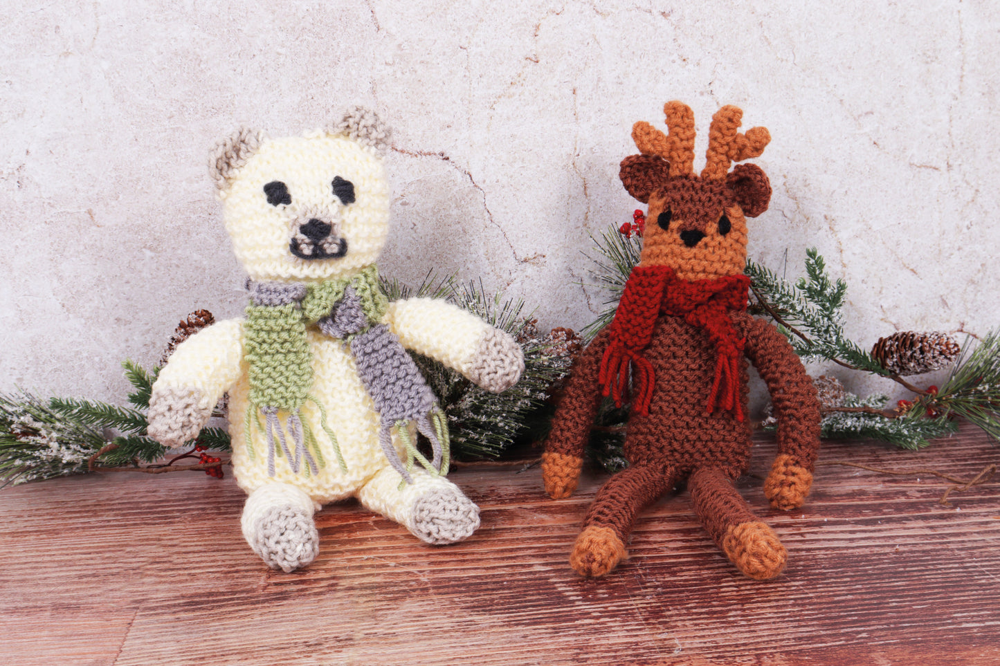 Trimmits Make your own - Teddy Knitting Kit