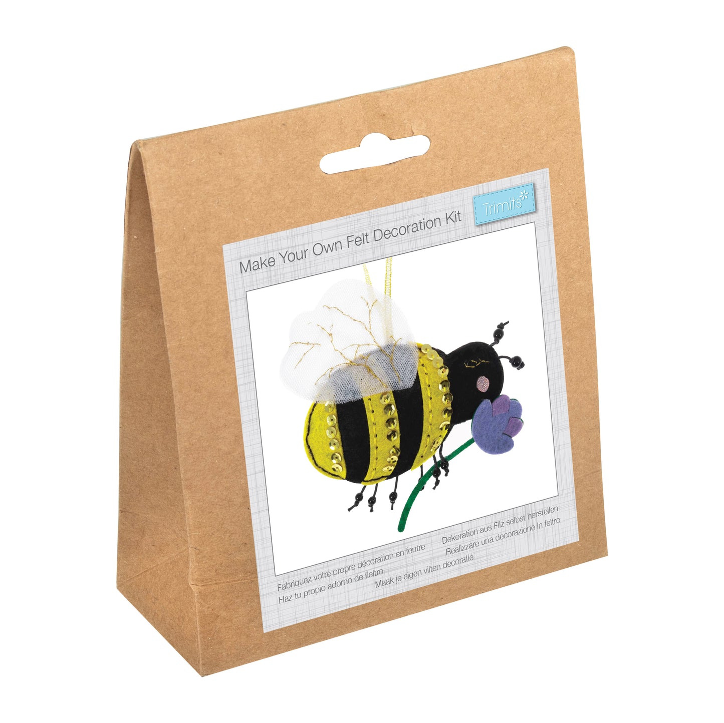Trimits Make Your Own Felt Bee
