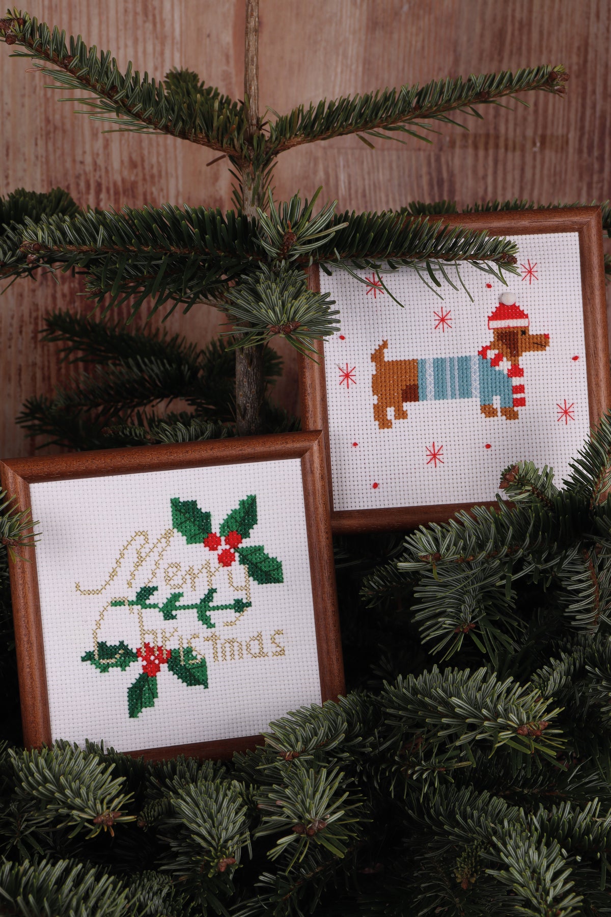 Trimmits Make your own - Counted Cross Stitch Kit: Mini: Christmas: Merry Christmas