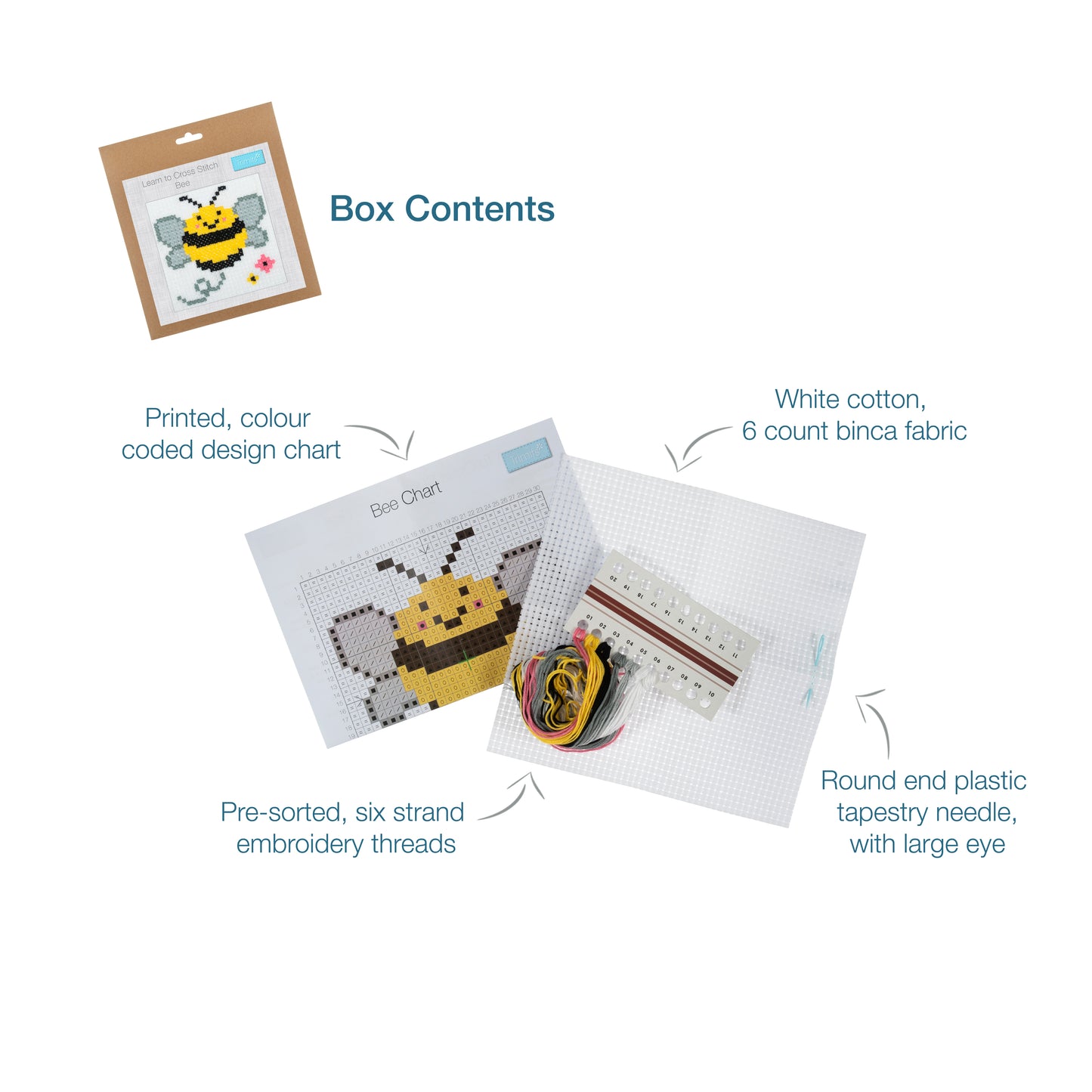 Trimmits Make your own - Counted Cross Stitch Bee