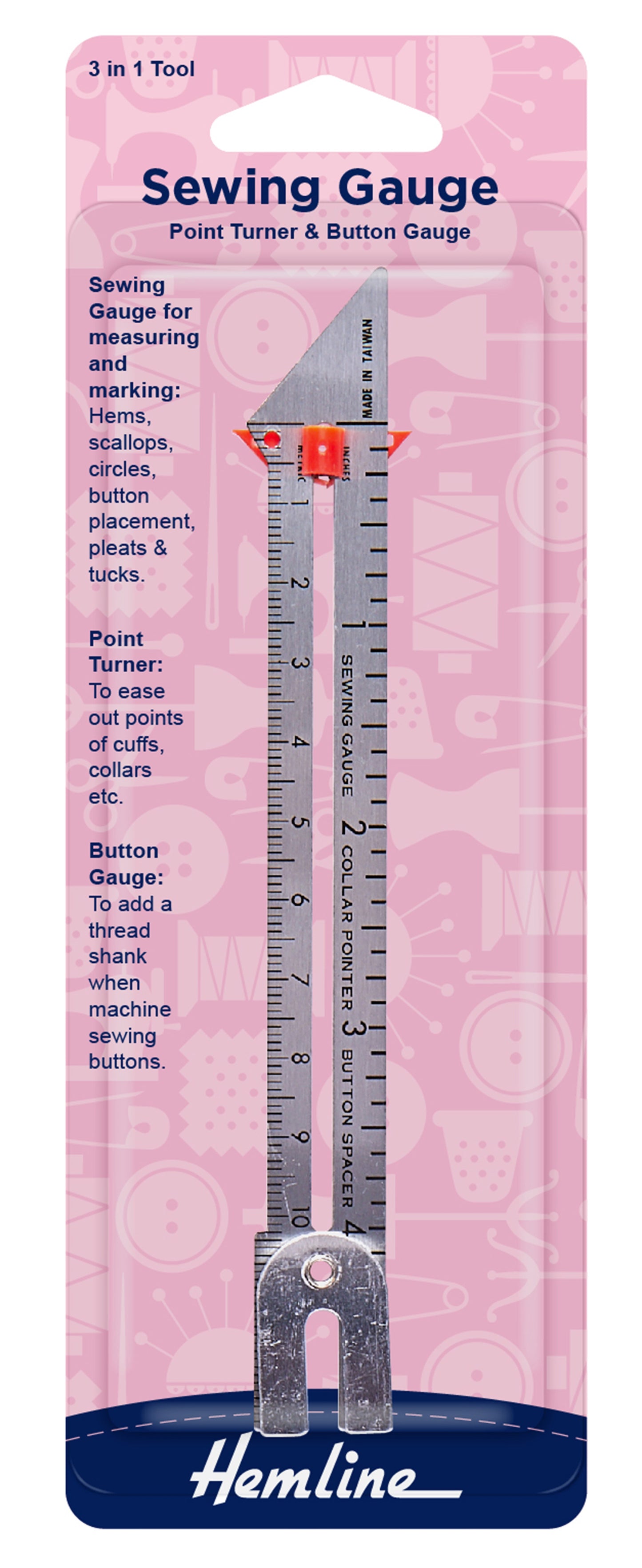 Hemline Sewing Gauge