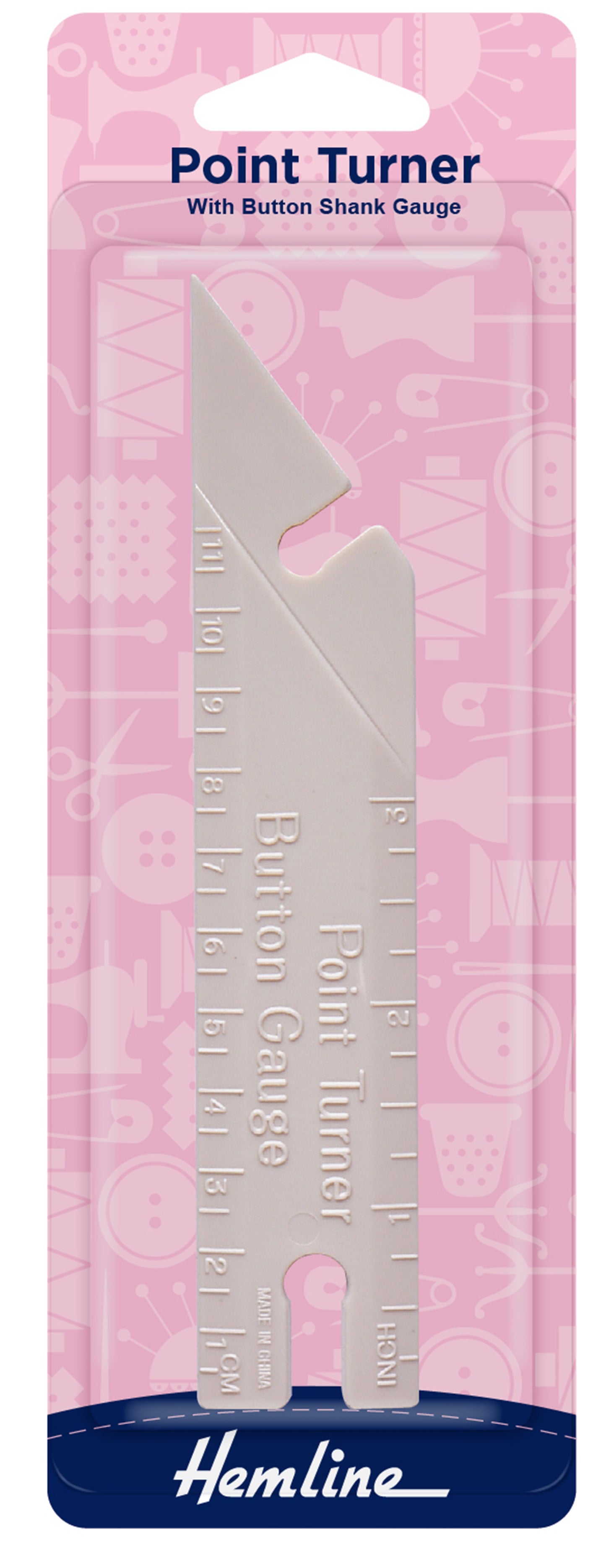 Point Turner with Button Shank Gauge