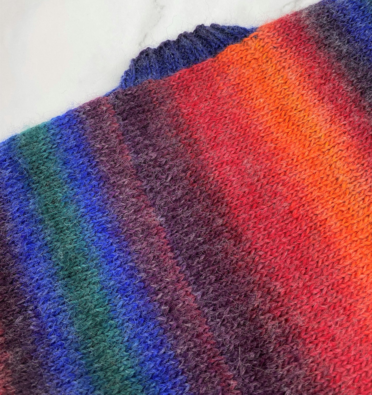 Striped Hand Knitted Cardigan 1-2 years