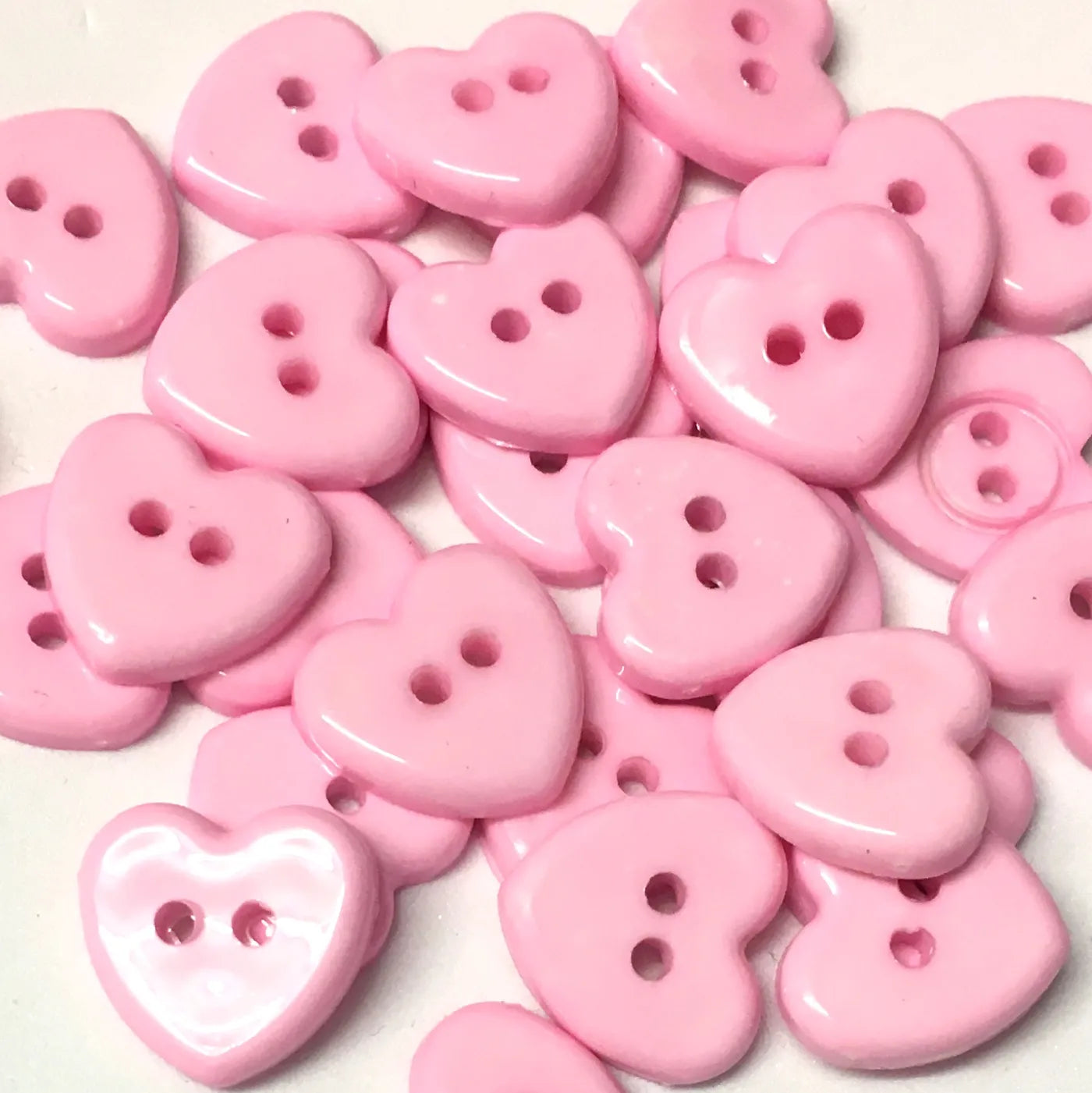 Buttons Heart 14mm