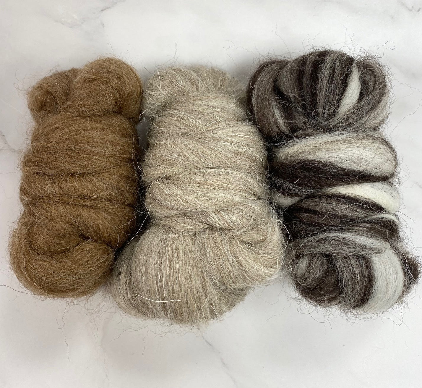 Drop Spindle The Learners Kit - Natural British Wool
