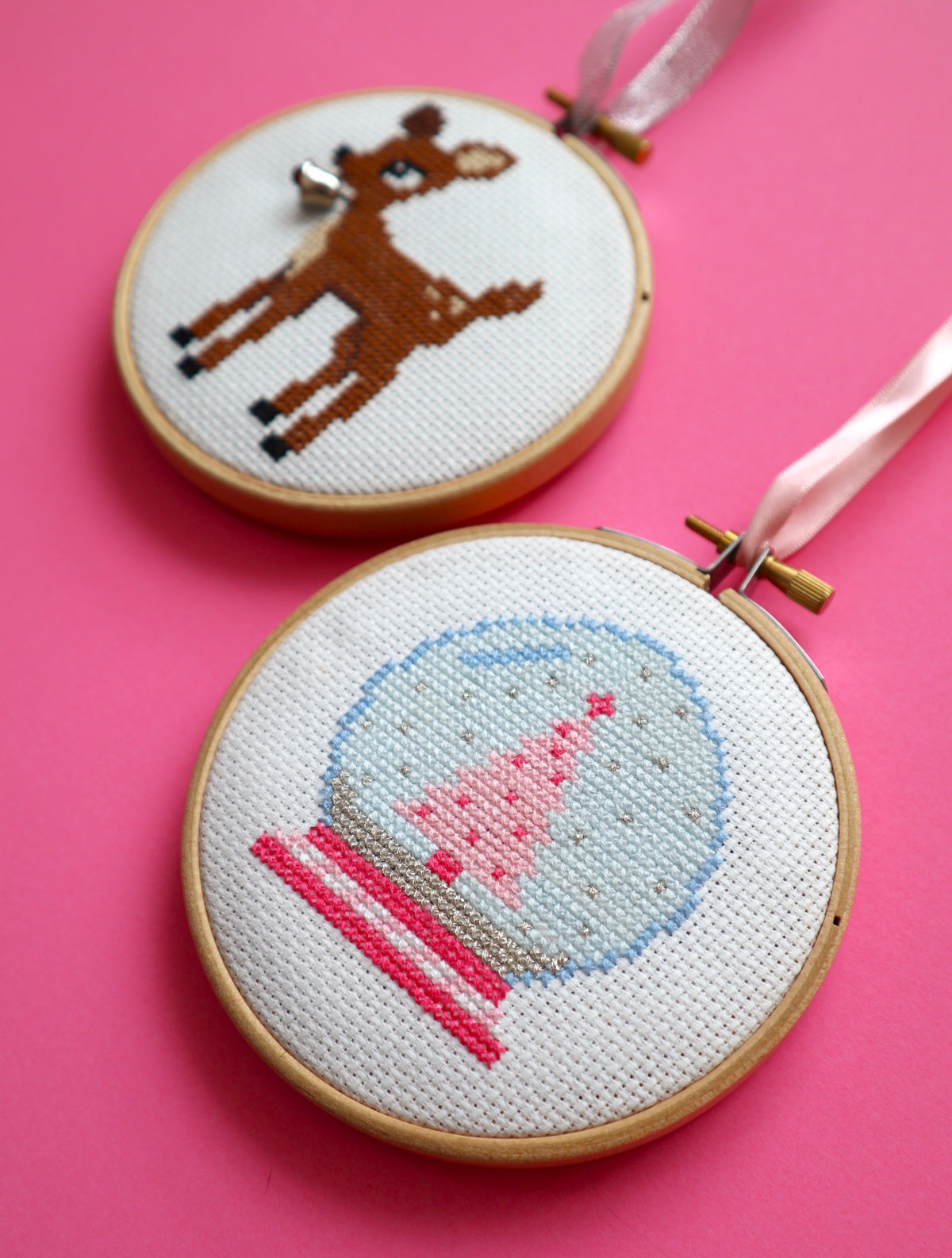 Snow Globe Cross Stitch Kit