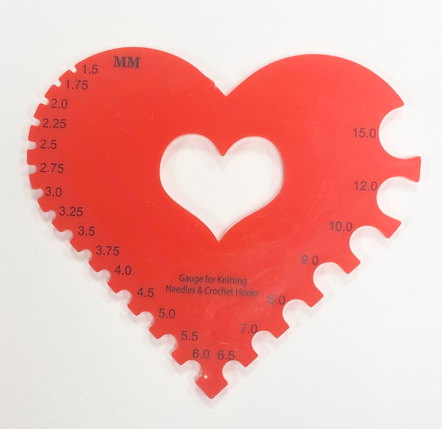 Knitting Needle/Crochet Hook Gauge