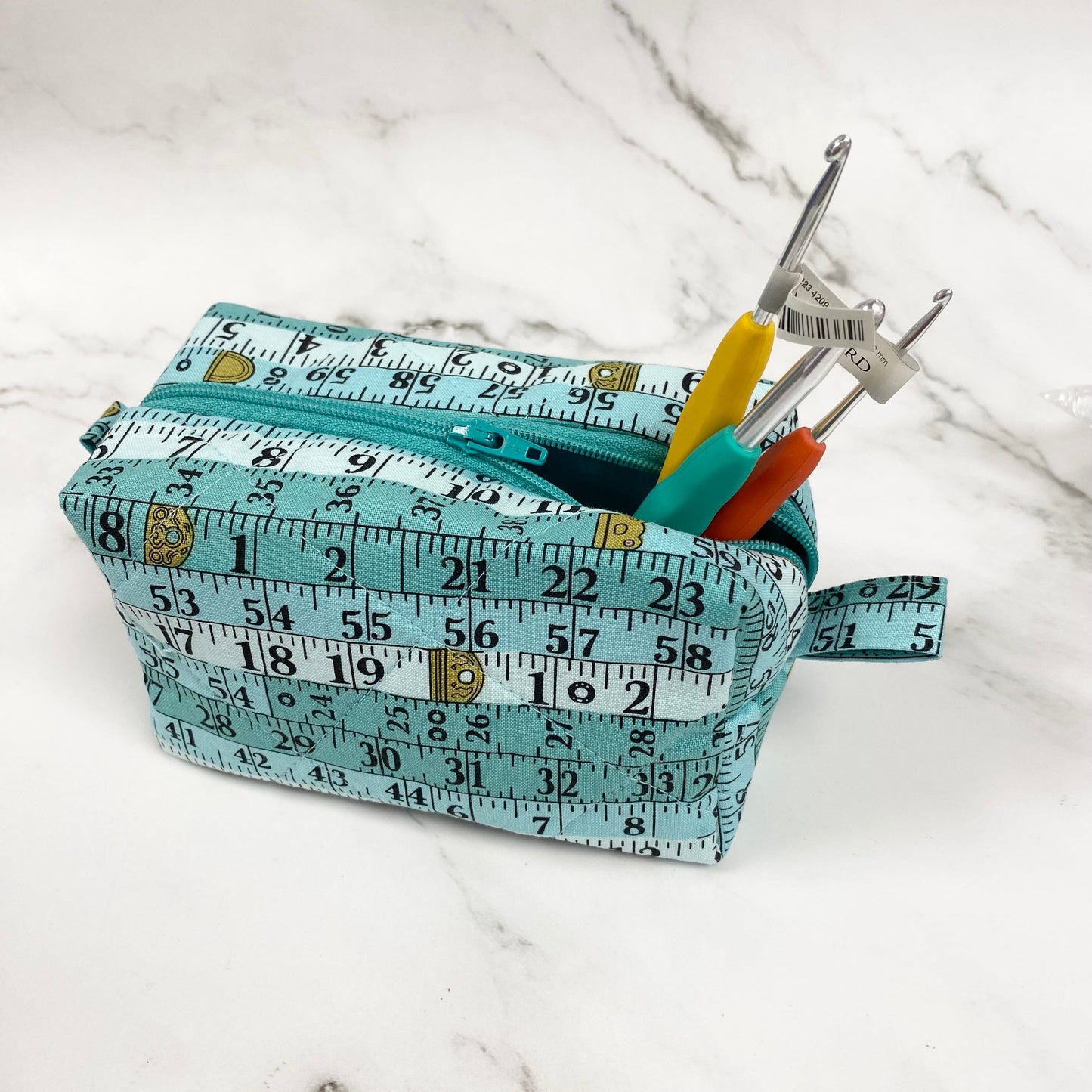 Crochet Hook Storage Bag - Tape Measure - Handmade By Us