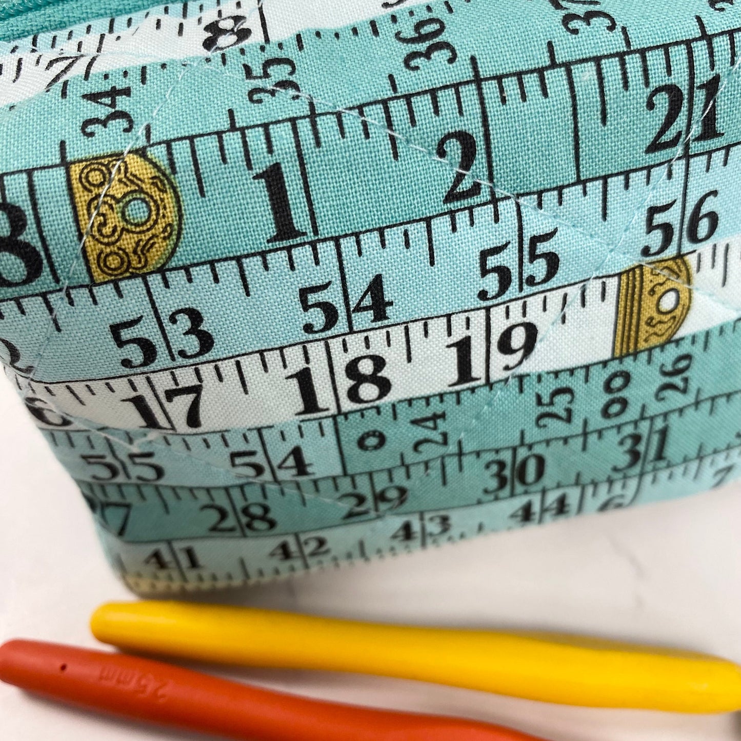 Crochet Hook Storage Bag - Tape Measure - Handmade By Us