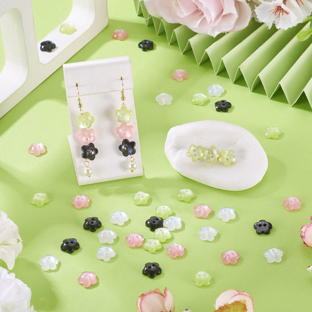 Buttons Flower Cream 2 Hole