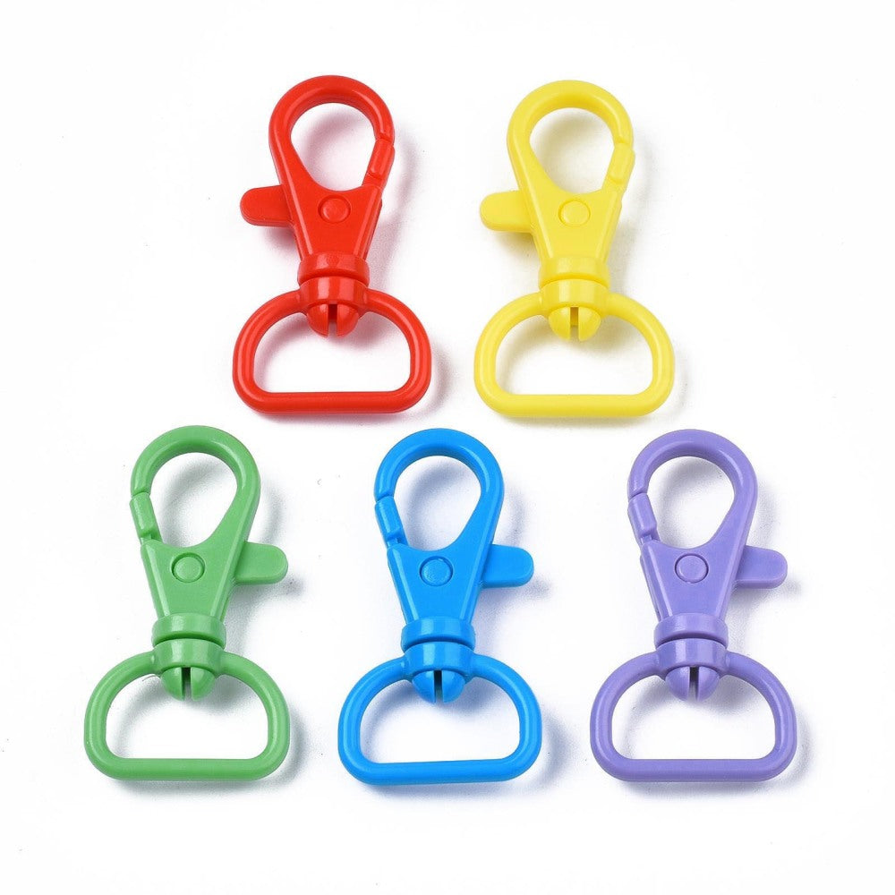 Trigger Hook Swivel Plastic Various Colours