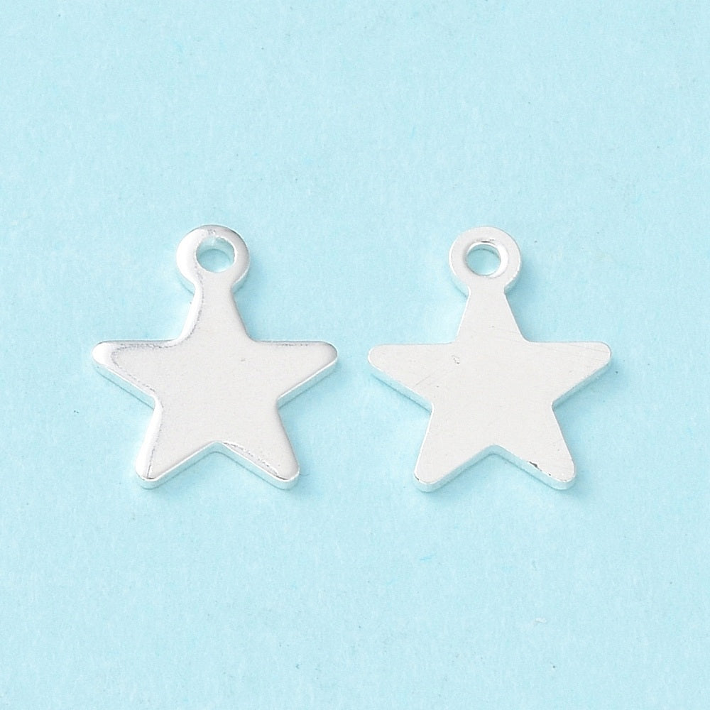 Star Charm - Silver
