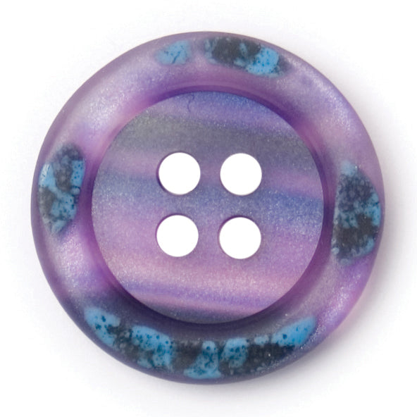 Buttons- Purple/Blue 17mm