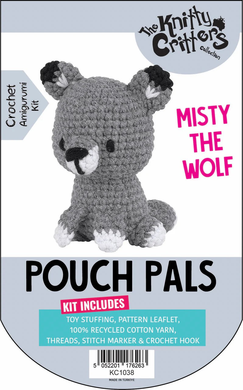 Pouch Pals - Misty the Wolf