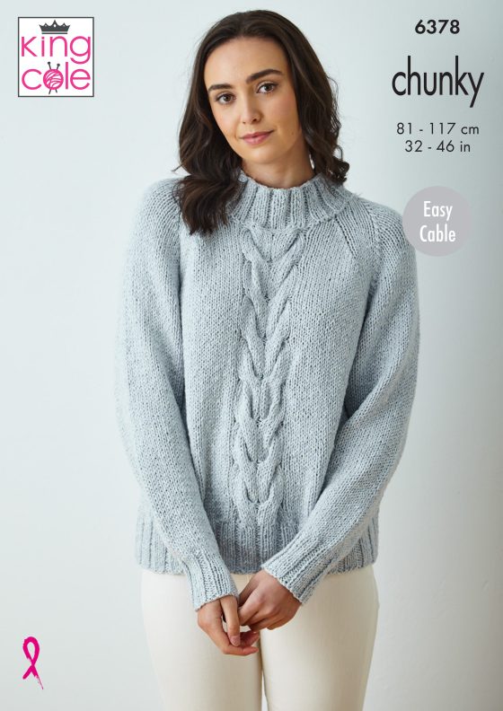 King Cole Knitting Pattern 6378