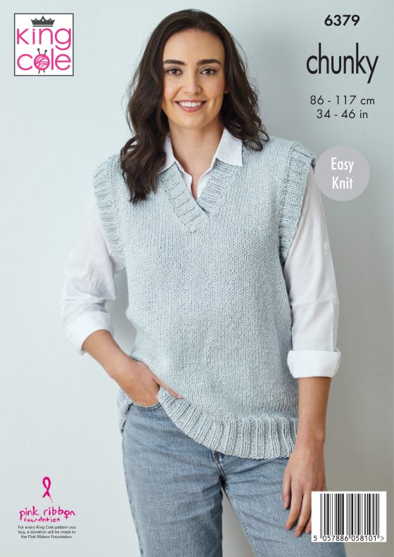 King Cole Knitting Pattern 6379