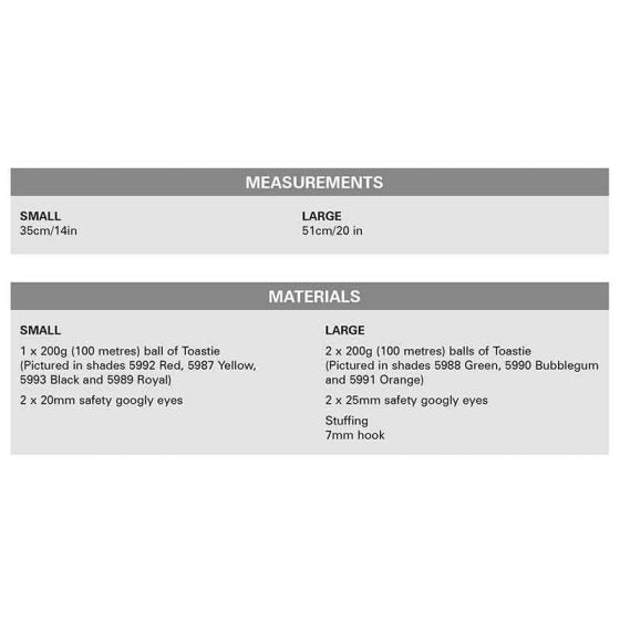 King Cole 9200 Jelly Fish - Crochet