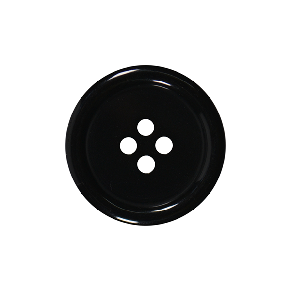 Buttons 4 hole, Chunky Rim Button