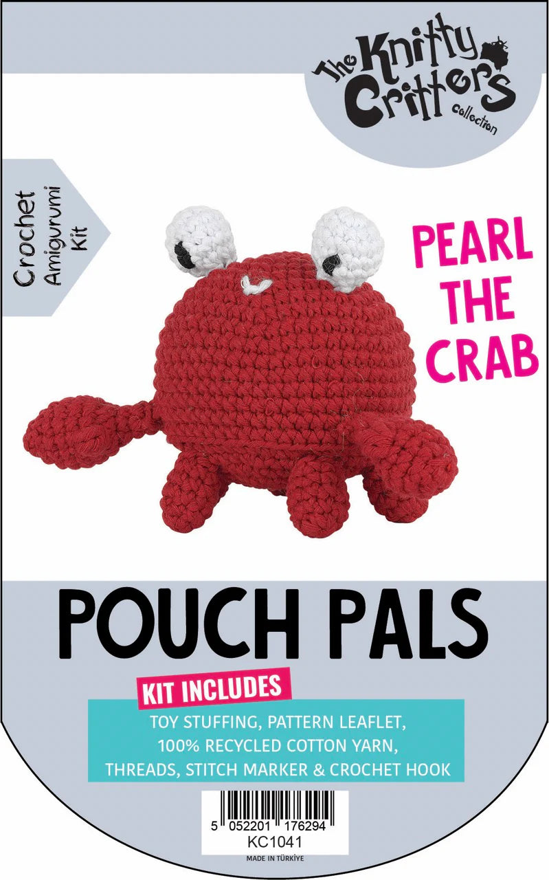 Pouch Pals - Pearl the Crab