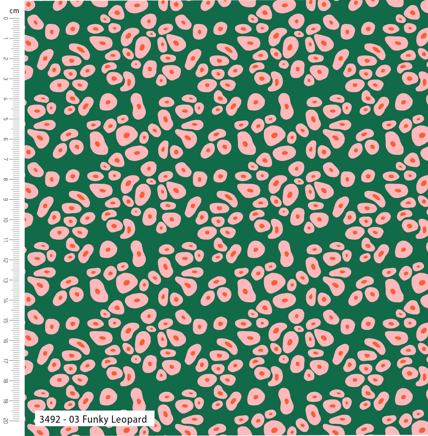 100% Cotton Poppy Queen Leopard