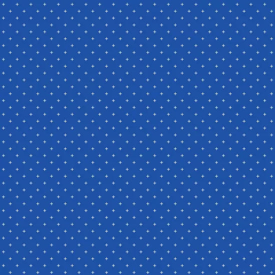 100% Cotton Add It Up - Blue - Ruby Star Society