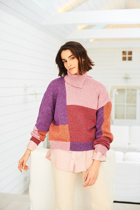 Stylecraft Knitting Pattern 10060 Double Knit Sweaters TheHandmadeElephant