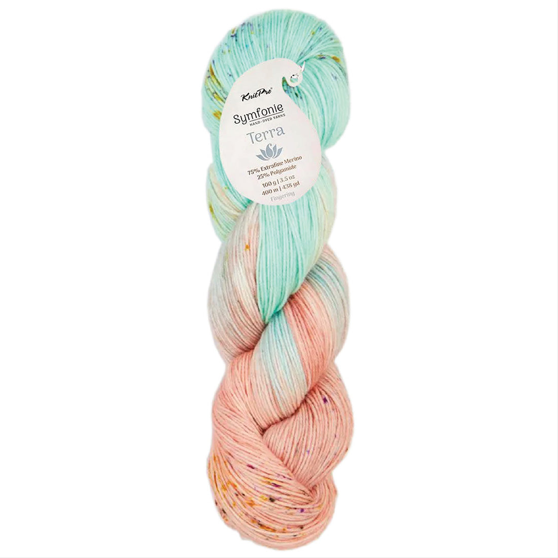 Knit Pro Symfonie Hand Dyed Terra 4ply/Fingering Bonnie Blooms