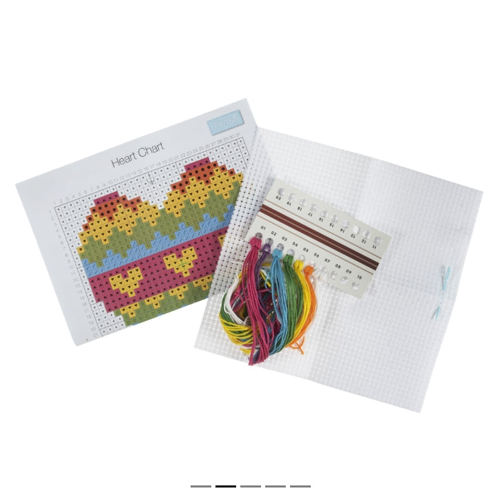 Trimmits Make your own - Counted Cross Heart
