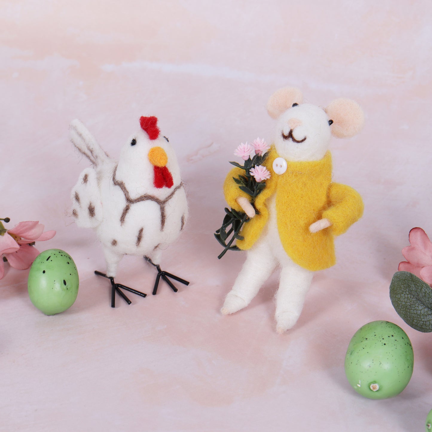 Felting Kit - Flower Mouse