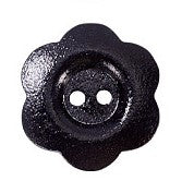 Buttons Flower Wooden