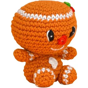 The Knitty Critters Festive Friends Gingerbread Man