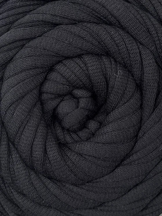 Cygnet Yarn Tubular Chunky - Cotton Drops Black Nova