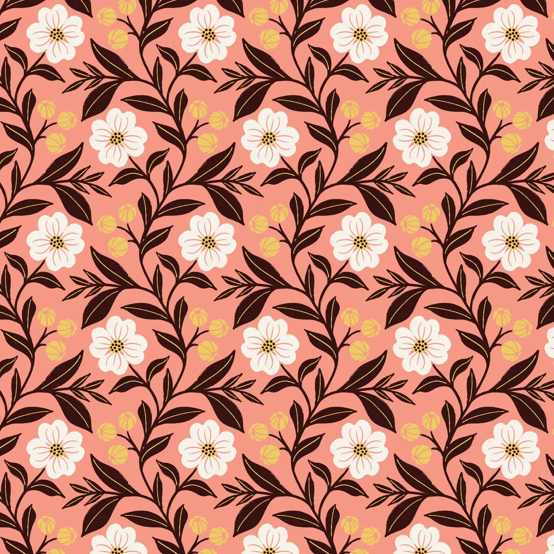 100% Cotton Dogwood From Honey Garden - Cloud 9