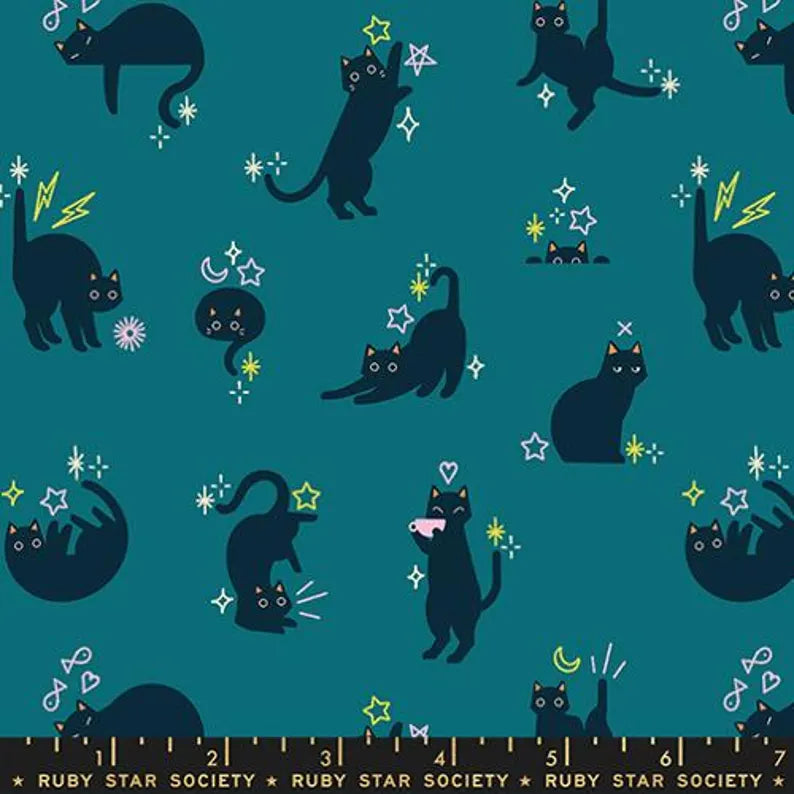 100% Cotton Freaky Familiars Cat - Ruby Star Society – Storytime