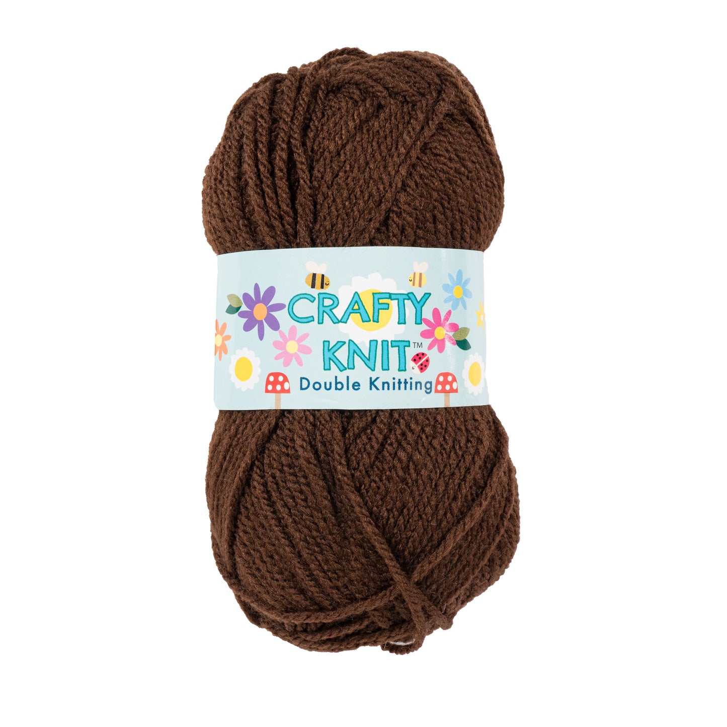 Crafty Knit Double Knitting - Chocolate Brown
