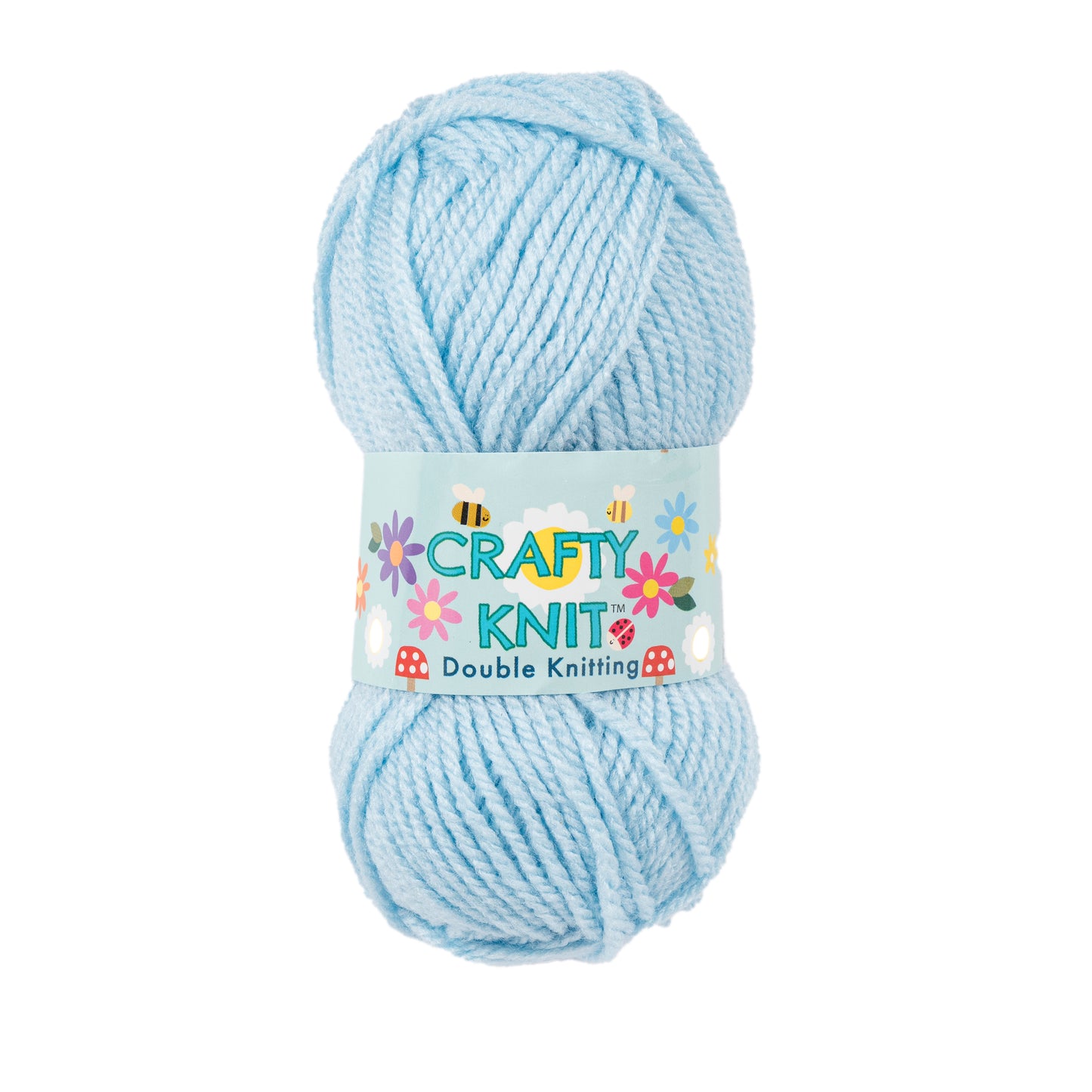 Crafty Knit Double Knitting - Light Blue