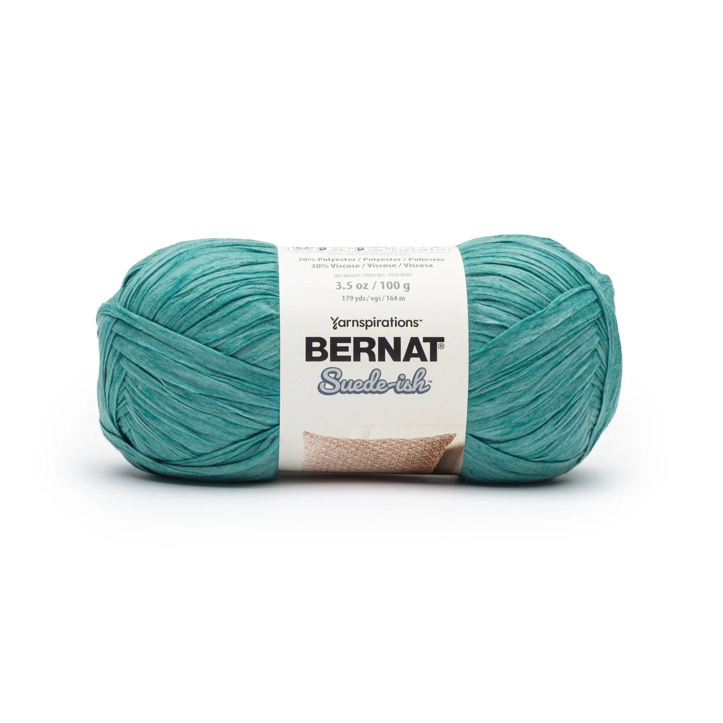 Bernat Suede-ish Chunky Turquoise